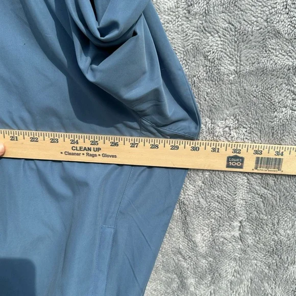 FootJoy FJ Golf Windbreaker Pullover Jacket Blue XXL Light Performance 1/4 Snap - Picture 5 of 5